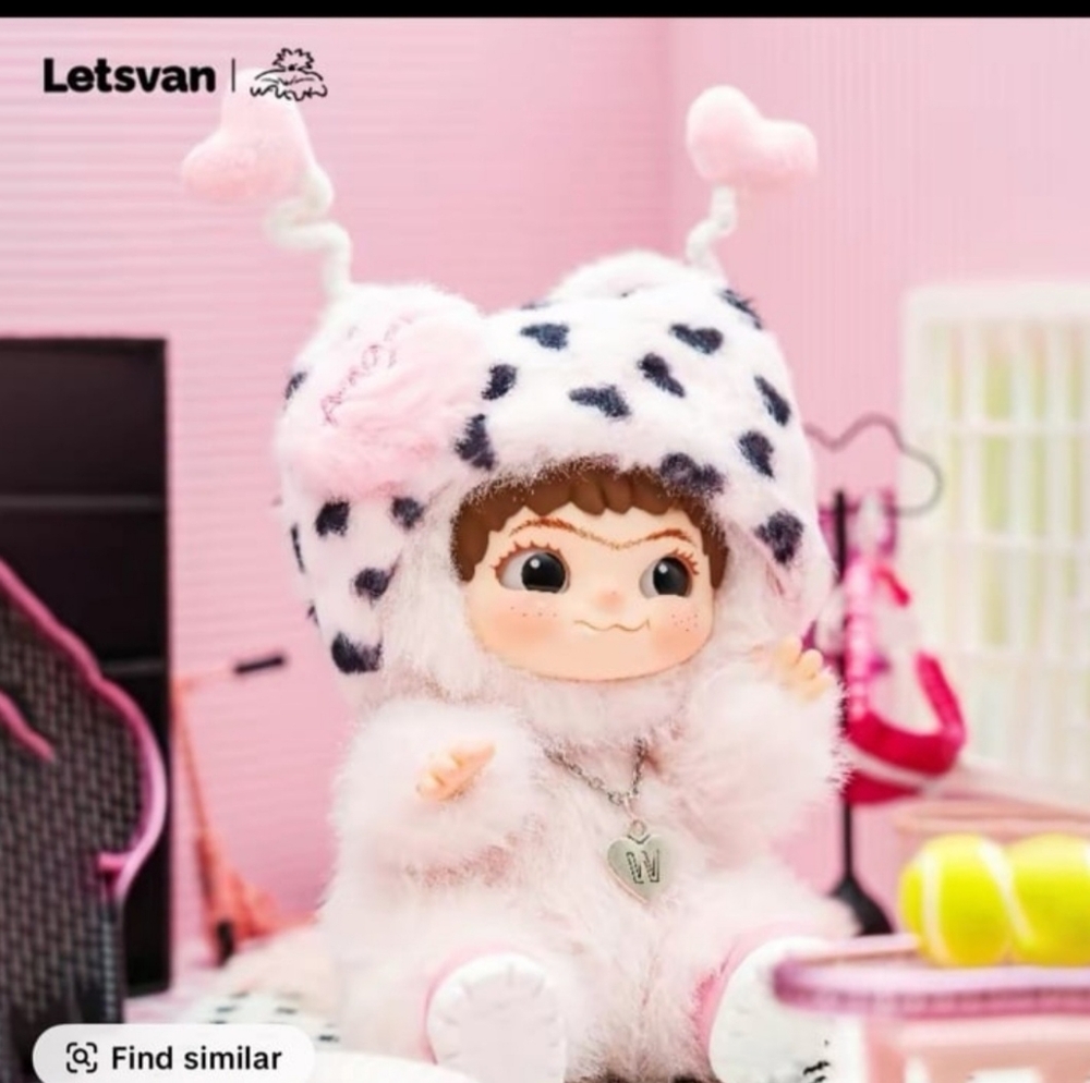 Letsvan - WAKUKU Angel Vinyl Plush Doll Pendent